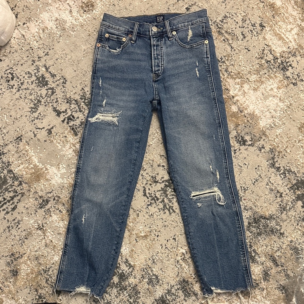 GAP CHEEKY straight denim